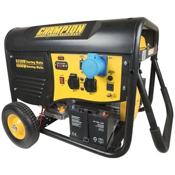Agregat Champion Champion EU 5500 Watt Petrol Generator With Electric And Remote Start