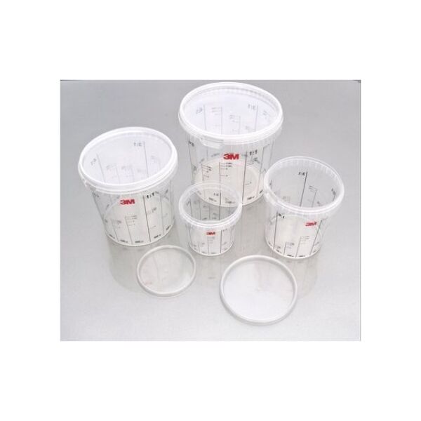 3M Pokrywki do kubków do mieszania lakieru 870 ml