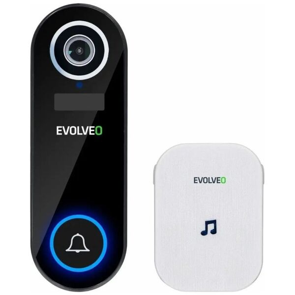 Evolveo EVOLVEO Ringo DB2 - bezdrátový chytrý videozvonek + zvonek do zásuvky