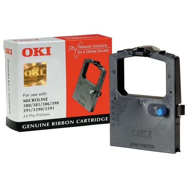 OKI Taśma do drukarki Microline ML380 / ML390 / ML391 / ML3390 / ML3391 czarna (09002309)