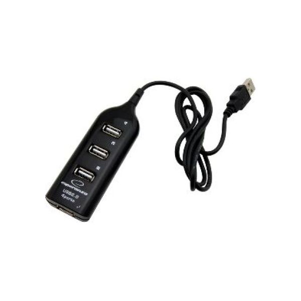 HUB USB Esperanza 4x USB-A 2.0 (EA-116)
