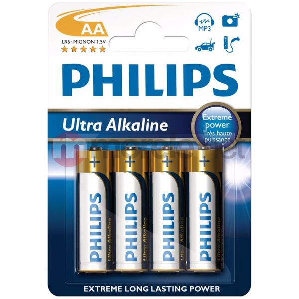 Philips Bateria Ultra AA / R6 4 szt.