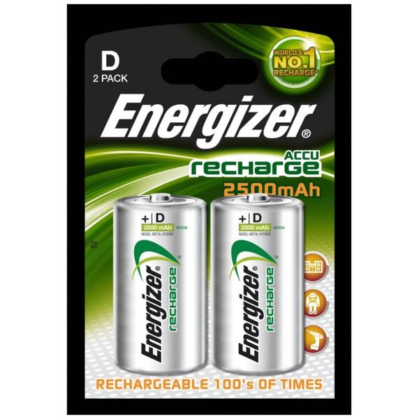 Energizer Akumulator Universal D / R20 2500mAh 2 szt.