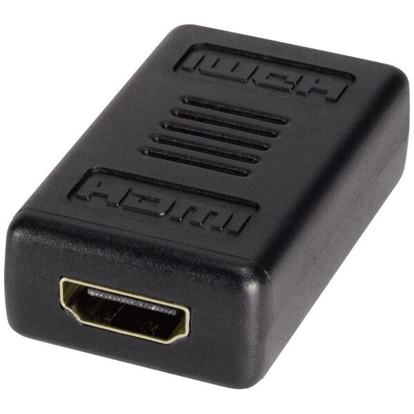 Adapter AV LogiLink HDMI - HDMI czarny (AH0006)