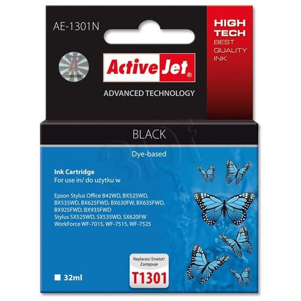 Tusz Activejet tusz AE-1301N / T1301 (black)