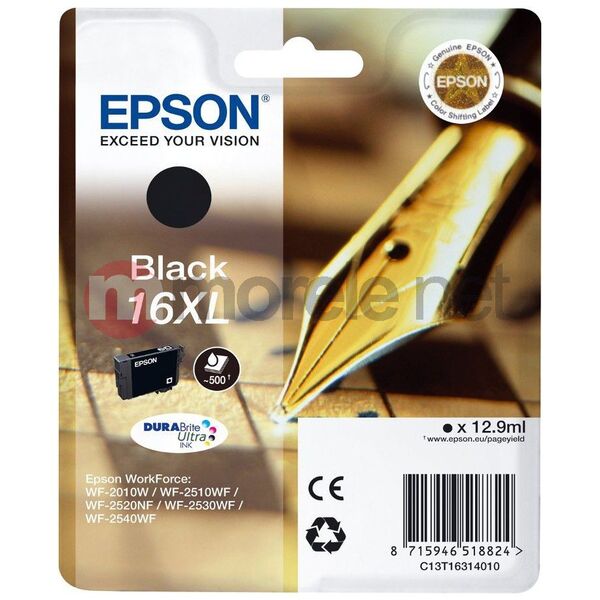 Tusz Epson tusz T1631 XL (C13T16314010) Black