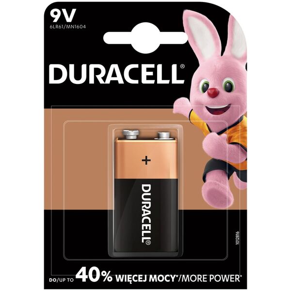 Duracell Bateria Basic 9V Block 1 szt.