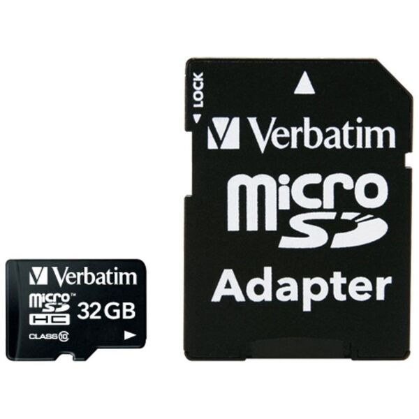 Karta Verbatim Premium MicroSDHC 32 GB Class 10 UHS-I/U1  (44083)