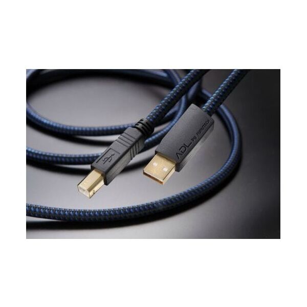 Kabel USB Furutech ADL USB-A - USB-B 0.6 m Czarny