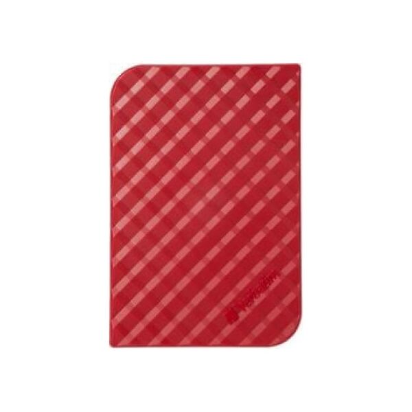 Dysk zewnętrzny HDD Verbatim Store 'n' Go Portable 1TB Czarno-czerwony (53203)