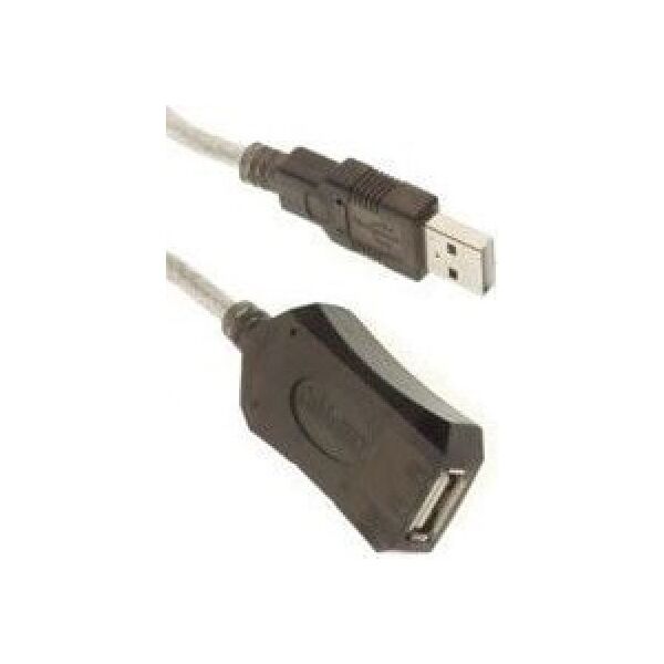 Kabel USB Savio USB-A - USB-A 5 m Czarny (SAVIO CL-76)