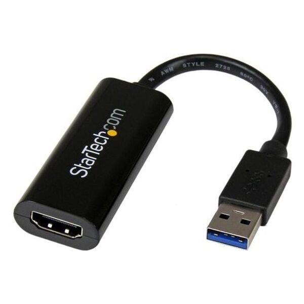 Adapter USB StarTech USB - HDMI Czarny  (USB32HDES)