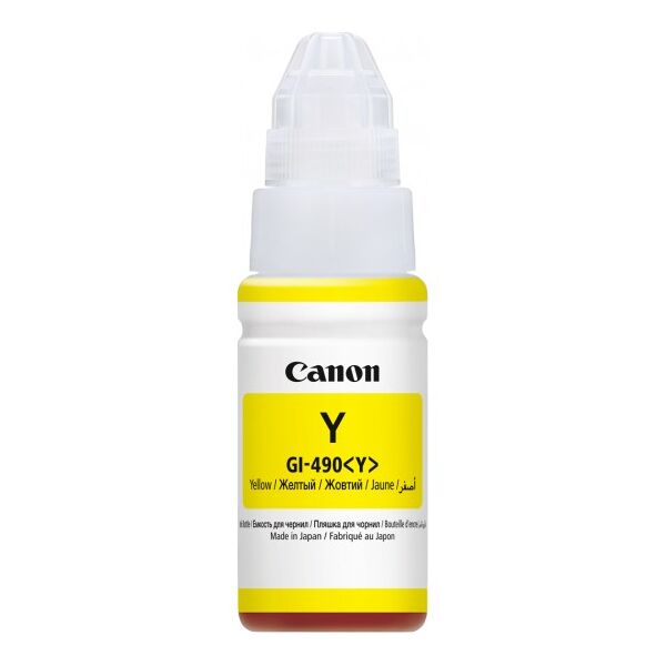 Tusz Canon tusz GI-490 0666C001 (yellow)
