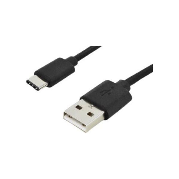 Kabel USB Digitus USB-A - USB-C 1.8 m Czarny (AK-300136-018-S)