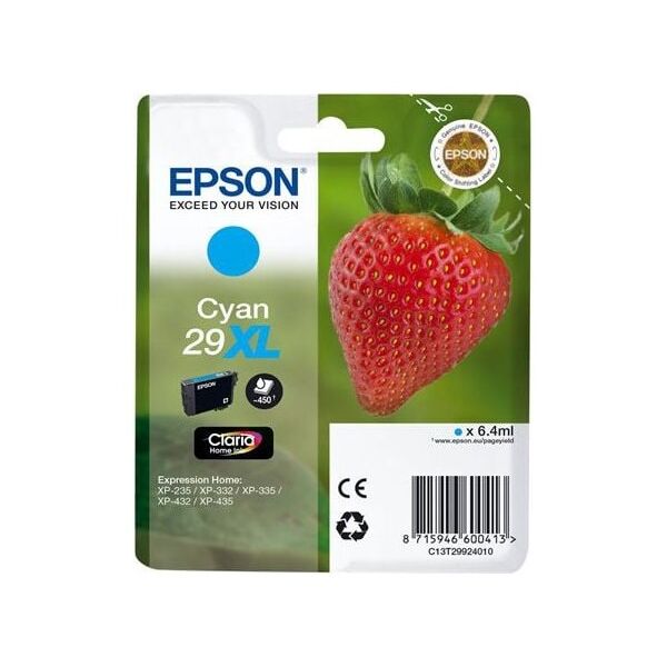 Tusz Epson Claria Home SP 29XL Cyan - C13T29924010