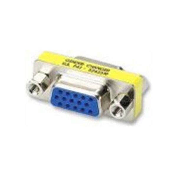 Adapter AV PremiumCord D-Sub (VGA) - D-Sub (VGA) żółty