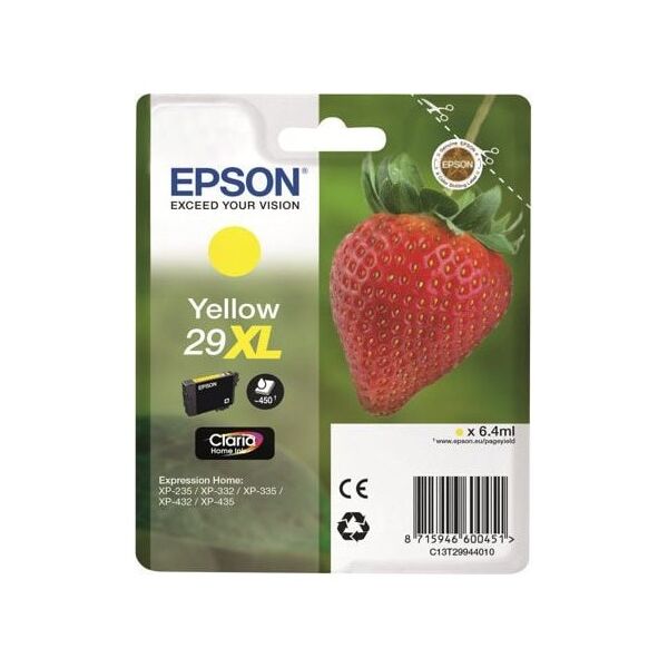 Tusz Epson Tusz Claria Home SP 29XL (Yellow)