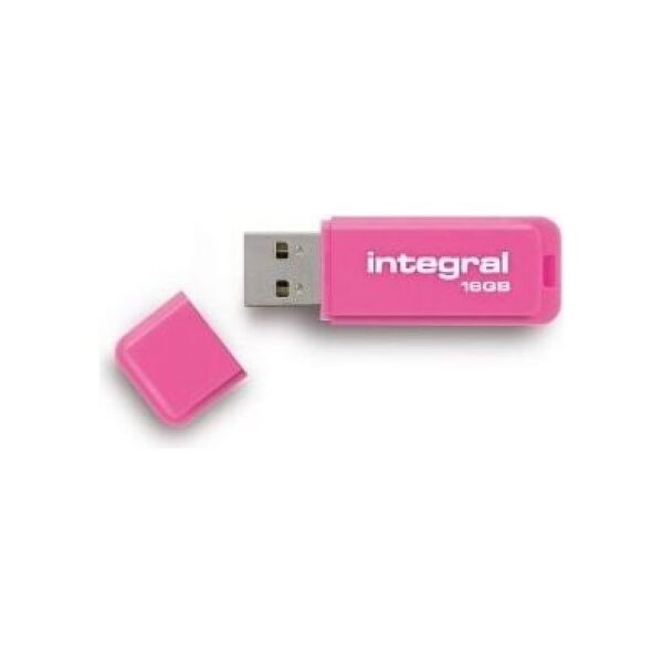 Pendrive Integral Neon, 16 GB  (INFD16GBNEONPK)