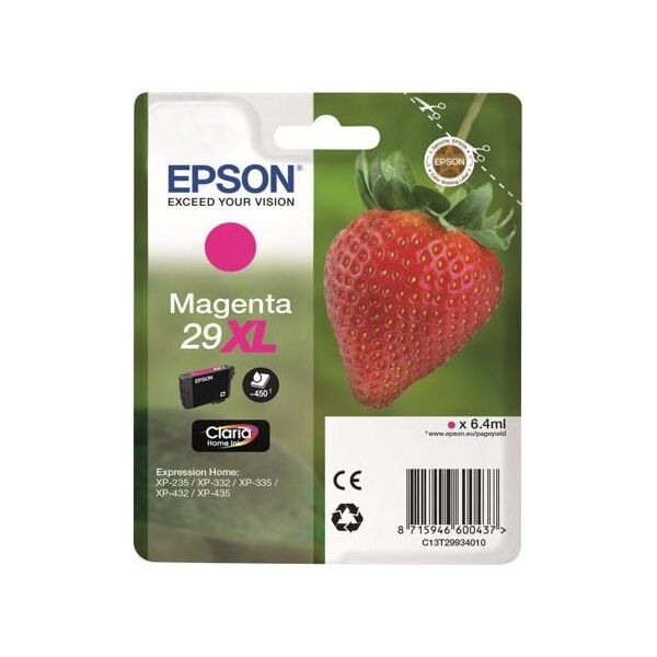 Tusz Epson Tusz Claria Home SP 29XL (Magenta)