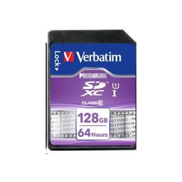 Karta Verbatim Premium SDXC 128 GB Class 10 UHS-I/U1  (44025)