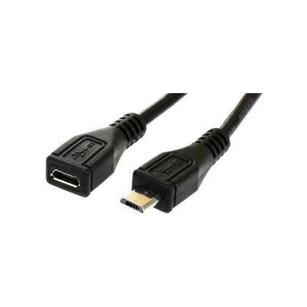 Kabel USB PremiumCord microUSB - 2 m Czarny (296010320977)