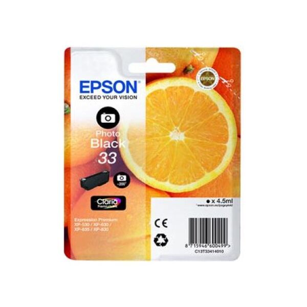 Tusz Epson Tusz Singlepack 33 Claria Premium Ink (C13T33414010)