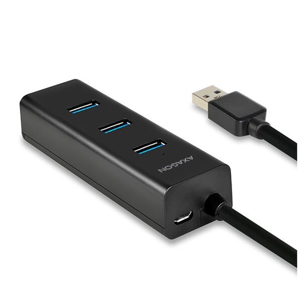 HUB USB Axagon 1x microUSB  + 4x USB-A 3.0 (HUE-S2B)
