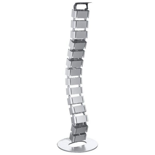 Organizer LogiLink Spirala na przewody Srebrny 1 sztuka  (KAB0065)