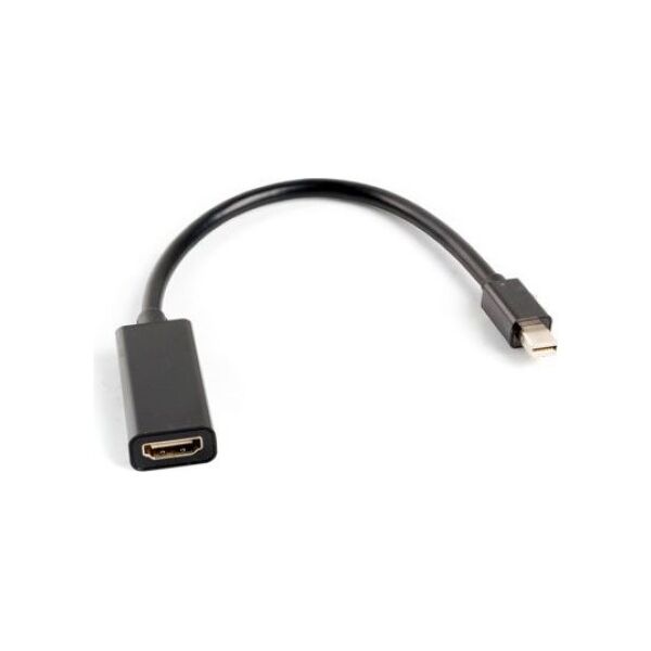 Adapter AV Lanberg DisplayPort Mini - HDMI czarny (AD-0005-BK)