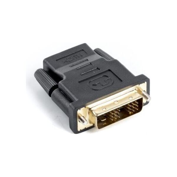 Adapter AV Lanberg HDMI - DVI-D czarny (AD-0013-BK)