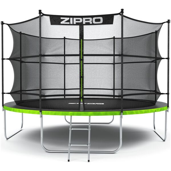 Trampolina ogrodowa Zipro Jump Pro z siatką wewnętrzną 12FT 374cm