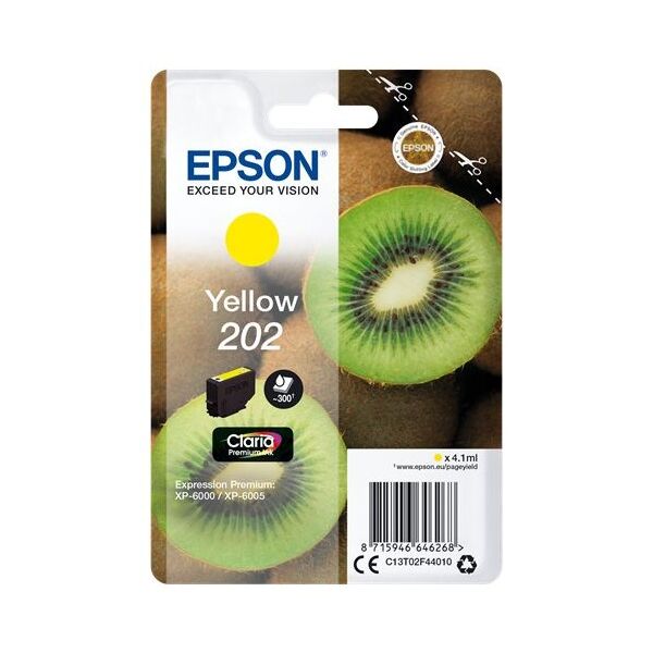 Tusz Epson Tusz 202 C13T02F44010 (Yellow)