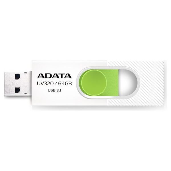 Pendrive ADATA UV320, 64 GB  (AUV320-64G-RWHGN)