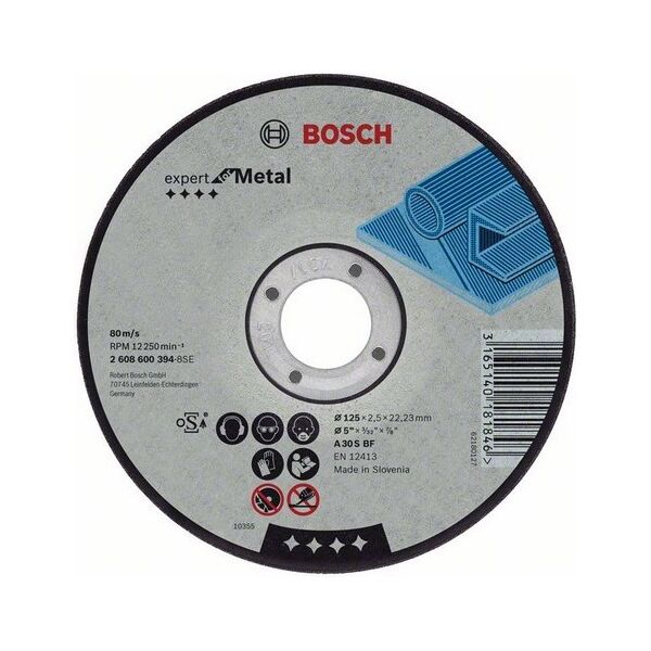 Bosch Tarcza tnąca wygięta Expert for Metal 230x22x2,5mm (2.608.600.225)