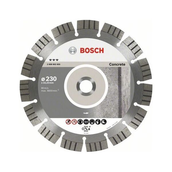 Bosch Tarcza tnąca diamentowa Best for Concrete 230x22x2,4mm 2608602655
