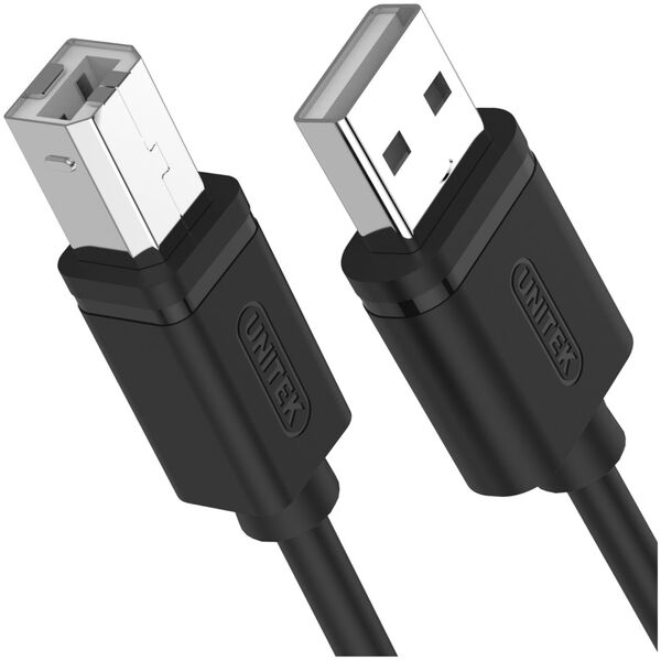 Kabel USB Unitek USB-A - micro-B 3 m Czarny (Y-C420GBK)