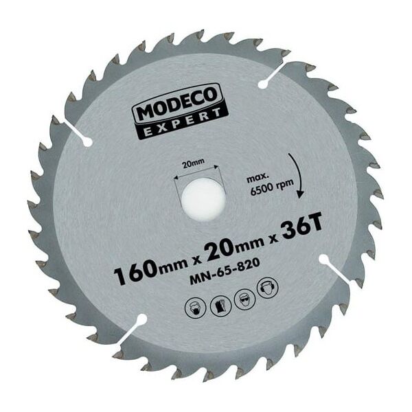 Modeco Piła tarczowa EXPERT 200mm 30/20/16 z24 - MN-65-839
