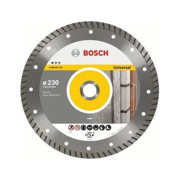 Bosch Tarcza tnąca diamentowa Standard for Universal Turbo 125x22x2mm (2608602394)