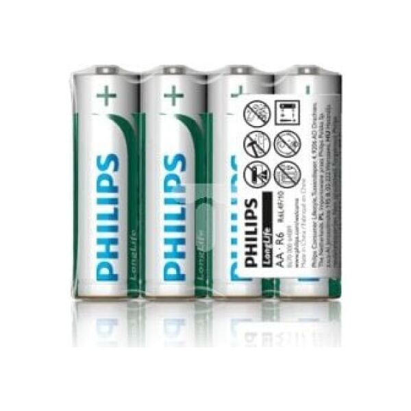 Philips Bateria LongLife AA / R6 4 szt.