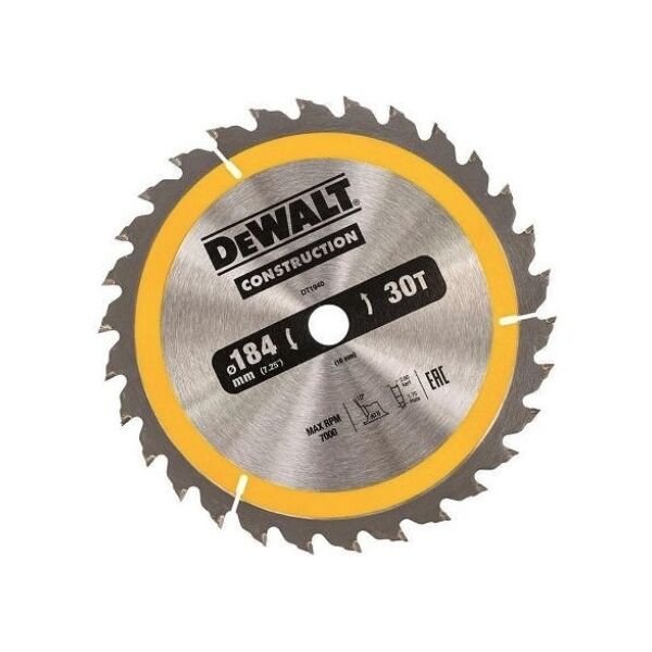 Dewalt Piła tarczowa 184x16mmx30z - DT1940-QZ