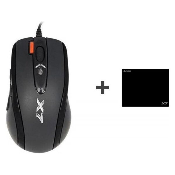 Mysz A4Tech X-7120 + Podkładka X-GAME X-710BK (A4TMYS46028)