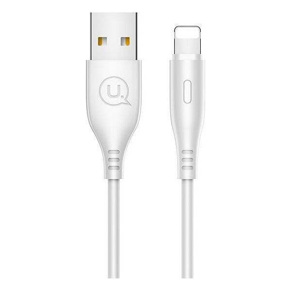 Kabel USB Usams USB-A - Lightning 1 m Biały (SJ266USB02)