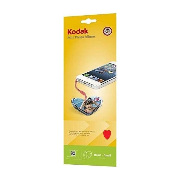 Kodak Mini Foto Album 20 Zdjęć Kodak Samodzielny Druk - Małe Serce Czerwone