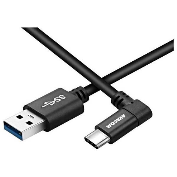 Kabel USB Avacom USB-A - 1.1 m Czarny (DCUS-TPCLR-10K)