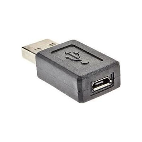 Adapter USB PremiumCord microUSB - USB Czarny  (kur-19)