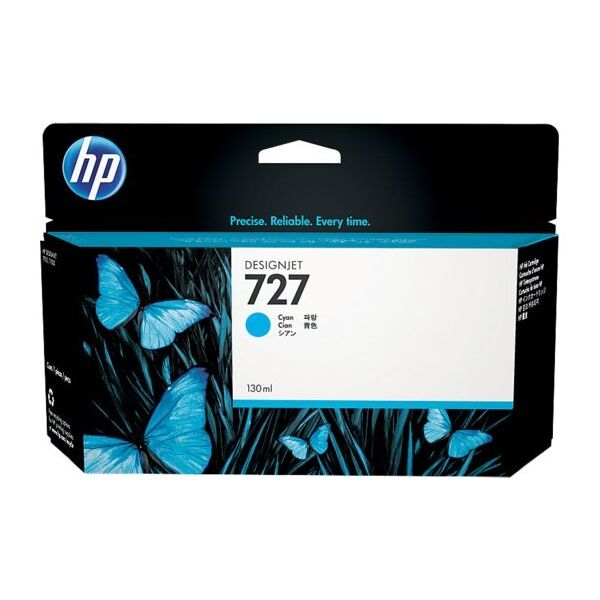 Tusz HP Tusz HP 727 do Designjet T920/1500/2500 | 130ml | cyan