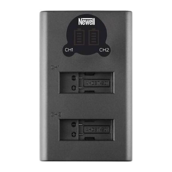 Ładowarka do aparatu Newell Ładowarka dwukanałowa Newell DL-USB-C do akumulatorów AABAT-001