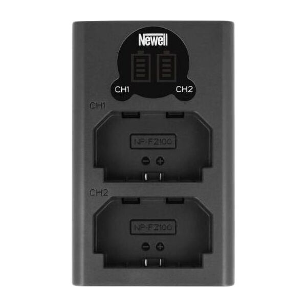 Ładowarka do aparatu Newell Ładowarka dwukanałowa Newell DL-USB-C do akumulatorów NP-FZ100