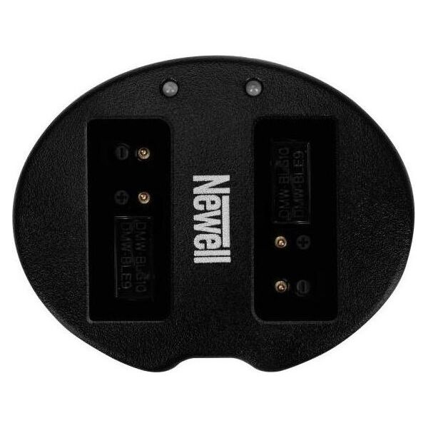 Ładowarka do aparatu Newell Ładowarka dwukanałowa Newell SDC-USB do akumulatorów DMW-BLG10