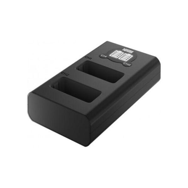 Ładowarka do aparatu Newell Ładowarka dwukanałowa Newell DL-USB-C do akumulatorów LP-E17